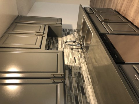 Floor plan for 1 bed, 1 bath, 850 sqft